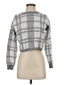 Timing Plaid Gray Pullover Sweater Size S - photo 1