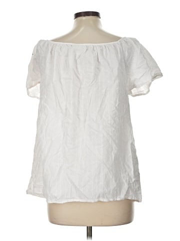 St. John's Bay Short Sleeve Blouse (view 2)