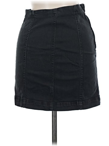 Free People Denim Skirt (view 2)