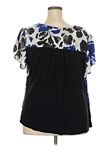 Daniel Rainn Short Sleeve Blouse (view 2)