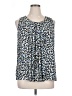 Apt. 9 100% Polyester Blue Sleeveless Blouse Size XL - photo 1