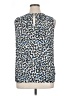 Apt. 9 100% Polyester Blue Sleeveless Blouse Size XL - photo 2