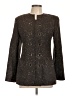 Neiman Marcus 100% Cashmere Tweed Brown Coat Size 8 - photo 1