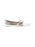 Stuart Weitzman Metallic Silver Flats Size 8 - photo 1