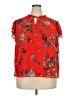 CeCe 100% Polyester Red Short Sleeve Blouse Size 2X - photo 1