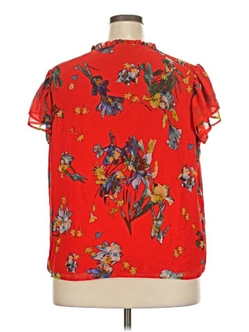 CeCe Short Sleeve Blouse (view 2)