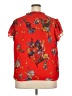CeCe 100% Polyester Red Short Sleeve Blouse Size 2X - photo 2
