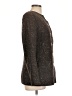Neiman Marcus 100% Cashmere Tweed Brown Coat Size 8 - photo 4