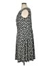 Wisp Print Black Casual Dress Size 16 - photo 5