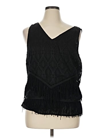 Skies Are Blue Sleeveless Blouse (view 1)