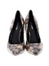 Pour La Victoire Floral Gray Heels Size 8 1/2 - photo 2