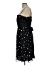 Nine West 100% Silk Stars Black Cocktail Dress Size 12 - photo 5