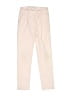 Hanna Andersson Solid Ivory Casual Pants Size 8 - photo 1