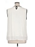 Christopher & Banks 100% Polyester Ivory Sleeveless Blouse Size XL - photo 2