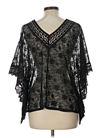Candie's 3/4 Sleeve Blouse (view 2)