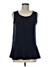 Nally & Millie Blue Sleeveless Top Size M - photo 1