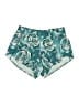 Athleta Print Teal Shorts Size S - photo 1