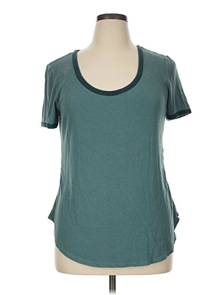 Pre-owned Threads 4 Thought Short Sleeve T-shirt In Teal