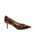 Marc Fisher Animal Print Brown Heels Size 7 1/2 - photo 1
