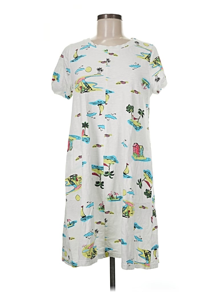 Pre-owned Fresh Produce Casual Dress In Gray