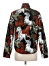 Kenzo 100% Cotton Print Red Black Jacket Size EU (FR) 38 / US 6 - photo 2