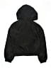 Justice 100% Polyester Solid Black Windbreaker Size 8 - photo 2