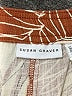 Susan Graver Paisley Brown Casual Pants Size M - photo 4