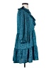 Zara Teal Cocktail Dress Size S - photo 4