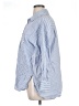 Zara Stripes Blue Long Sleeve Button-Down Shirt Size XL - photo 5