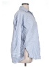Zara Stripes Blue Long Sleeve Button-Down Shirt Size XL - photo 4