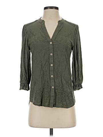 Democracy 3/4 Sleeve Blouse (view 1)