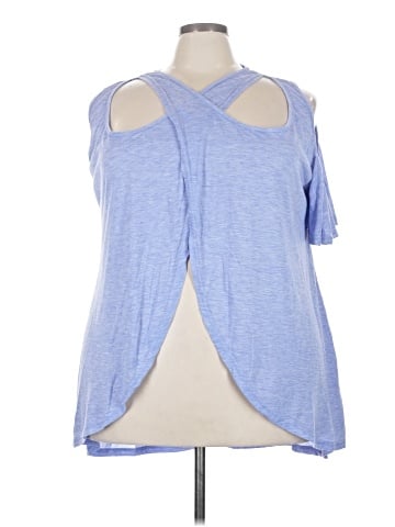 Rose Gal Short Sleeve Top (view 1)