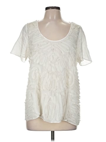 CALVIN KLEIN JEANS Short Sleeve Blouse (view 1)