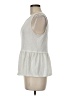 Elle Ivory Sleeveless Blouse Size M - photo 5