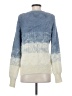 Mystree Tie-dye Blue Pullover Sweater Size S - photo 2