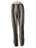 Solemio 100% Polyester Stripes Silver Casual Pants Size S - photo 2