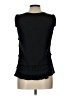 Spense Solid Black Sleeveless Blouse Size M - photo 2