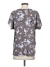 West Kei 100% Polyester Gray Short Sleeve Blouse Size S - photo 2