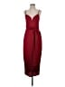 Express 100% Polyester Burgundy Casual Dress Size S - photo 1