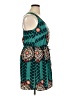 Bebop Print Teal Casual Dress Size XL - photo 4