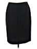 Gap 100% Polyester Solid Black Formal Skirt Size 6 - photo 1