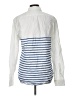 GOODTHREADS 100% Cotton Stripes White Long Sleeve Button-Down Shirt Size L - photo 2
