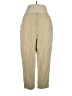 Laura Ashley Solid Tan Silk Pants Size 16 - photo 1
