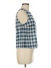 Current/Elliott Blue Sleeveless Blouse Size Med (2) - photo 4