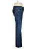 Elle Chevron-herringbone Blue Jeans Size 12 - photo 4
