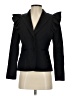 Rebecca Taylor Solid Black Wool Blazer Size 2 - photo 1