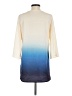 Honey Punch Ombre Ivory 3/4 Sleeve Blouse Size S - photo 2
