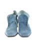 Lambertson Truex Blue Ankle Boots Size 8 - photo 2