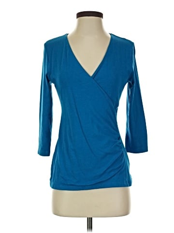Soft Surroundings 3/4 Sleeve Top (view 1)