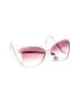 Crystal Pink Sunglasses One size - photo 1